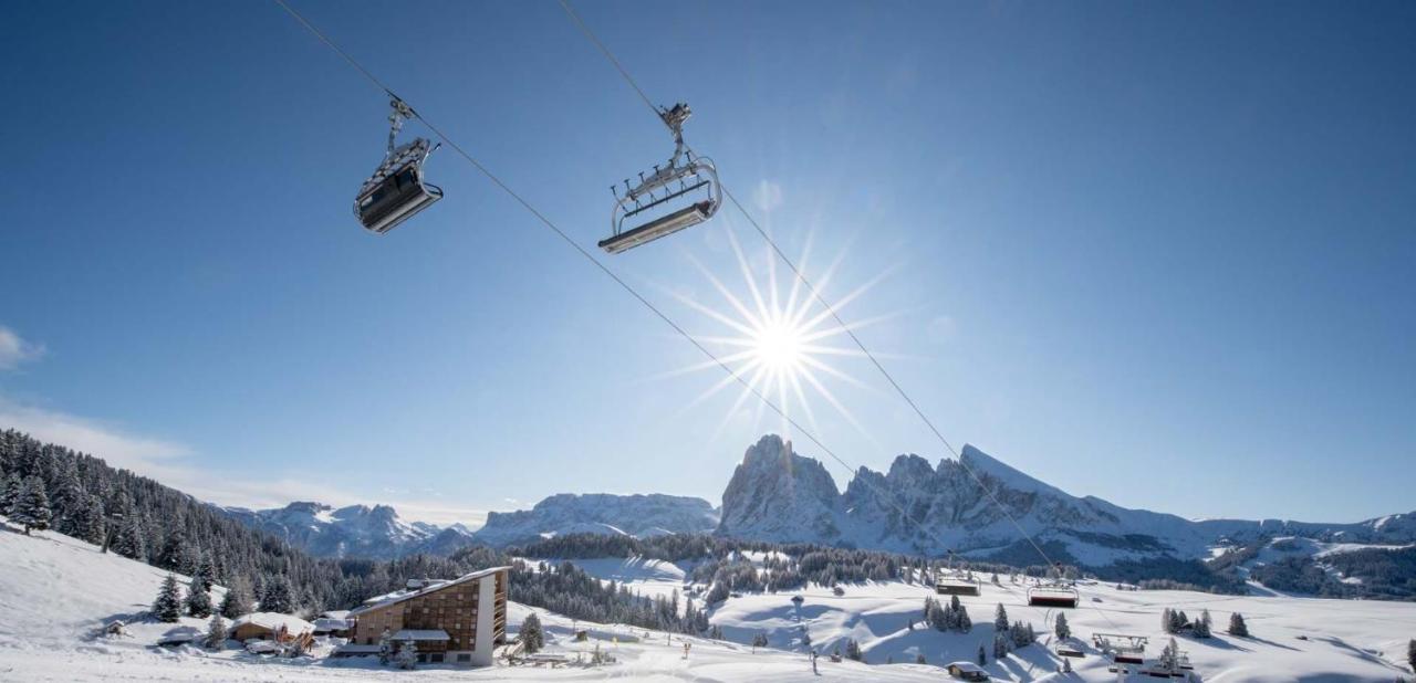 Sporthotel Sonne Alpe Di Siusi Exterior foto